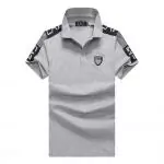 homme armani t-shirt slim fit ea7 polo ar8178 gris